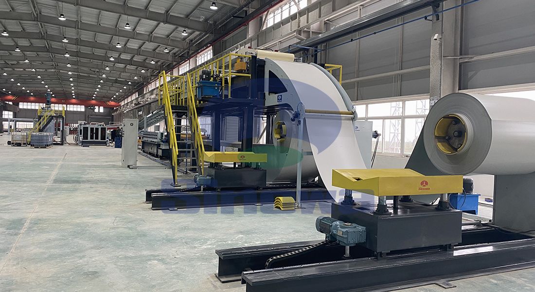 PU Sandwich Panel Machine Debugging