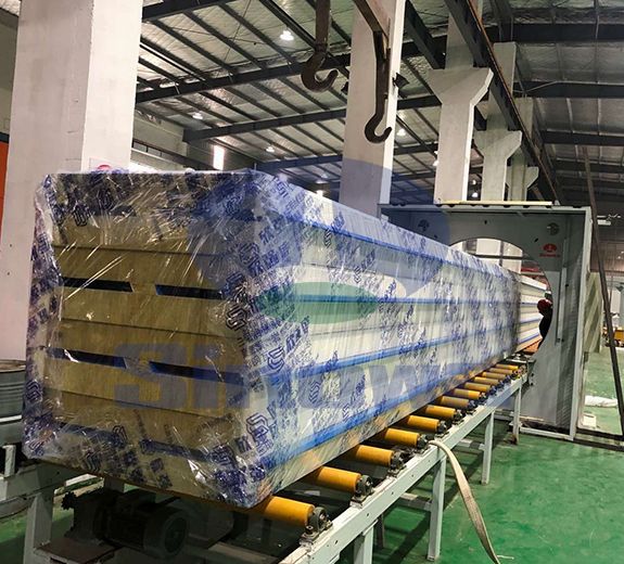 Color Steel Rock Wool Sandwich Panel Line,Sinowa